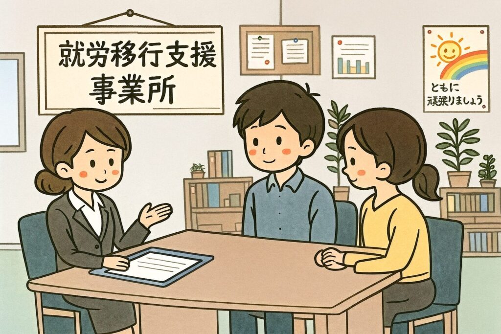 就労移行支援事業所内の様子